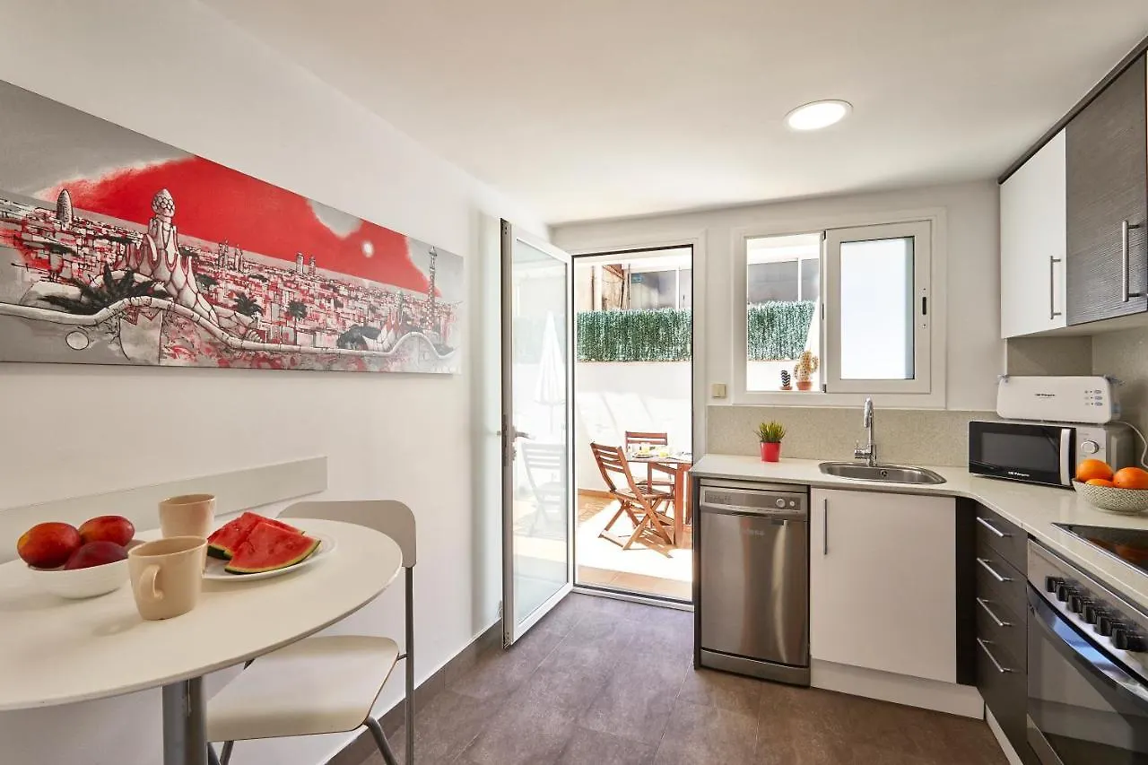 Апартаменты Bbarcelona Sagrada Familia Terrace Flat